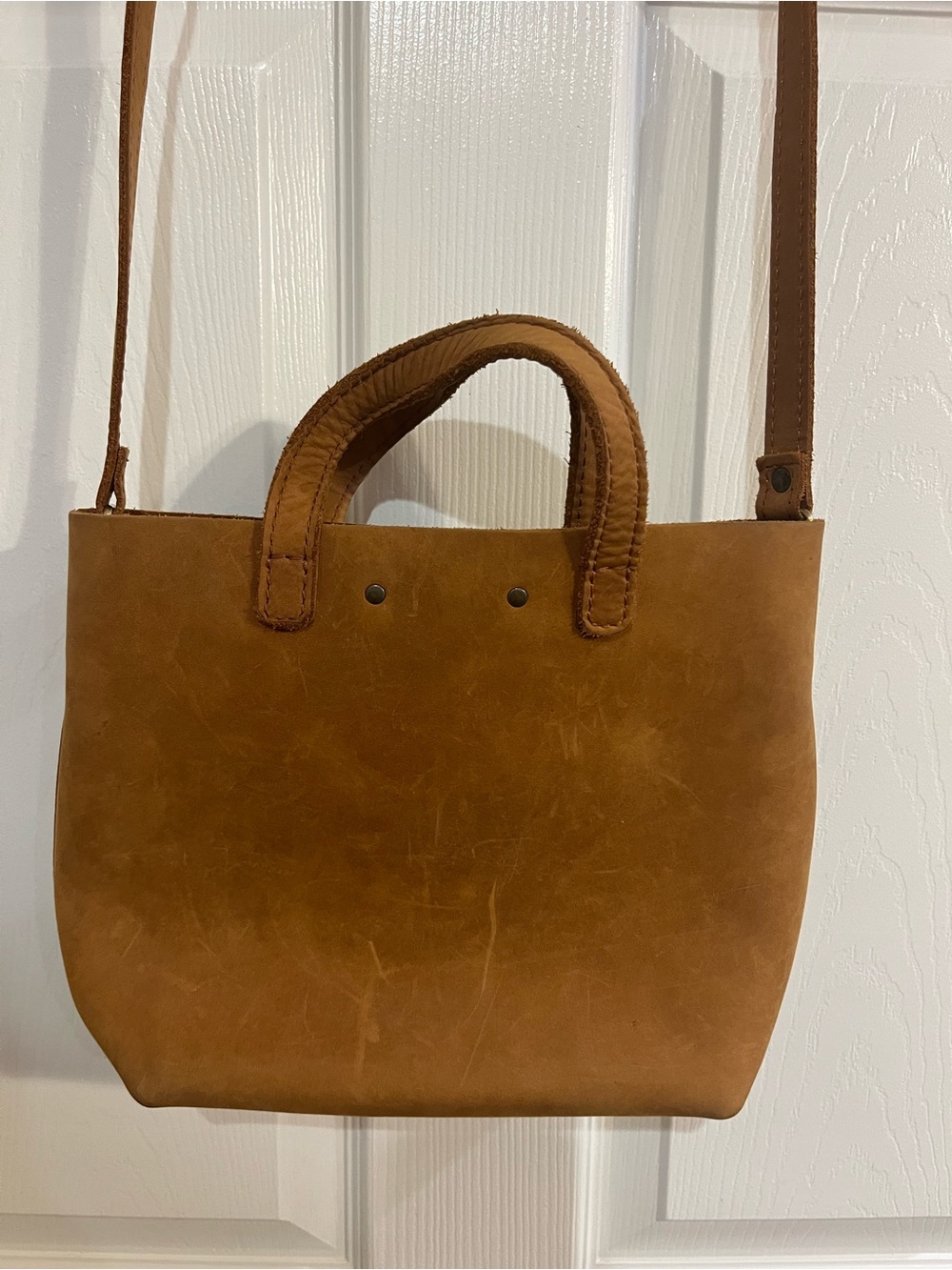 Portland Leather Mini Crossbody - Picture 4 of 6